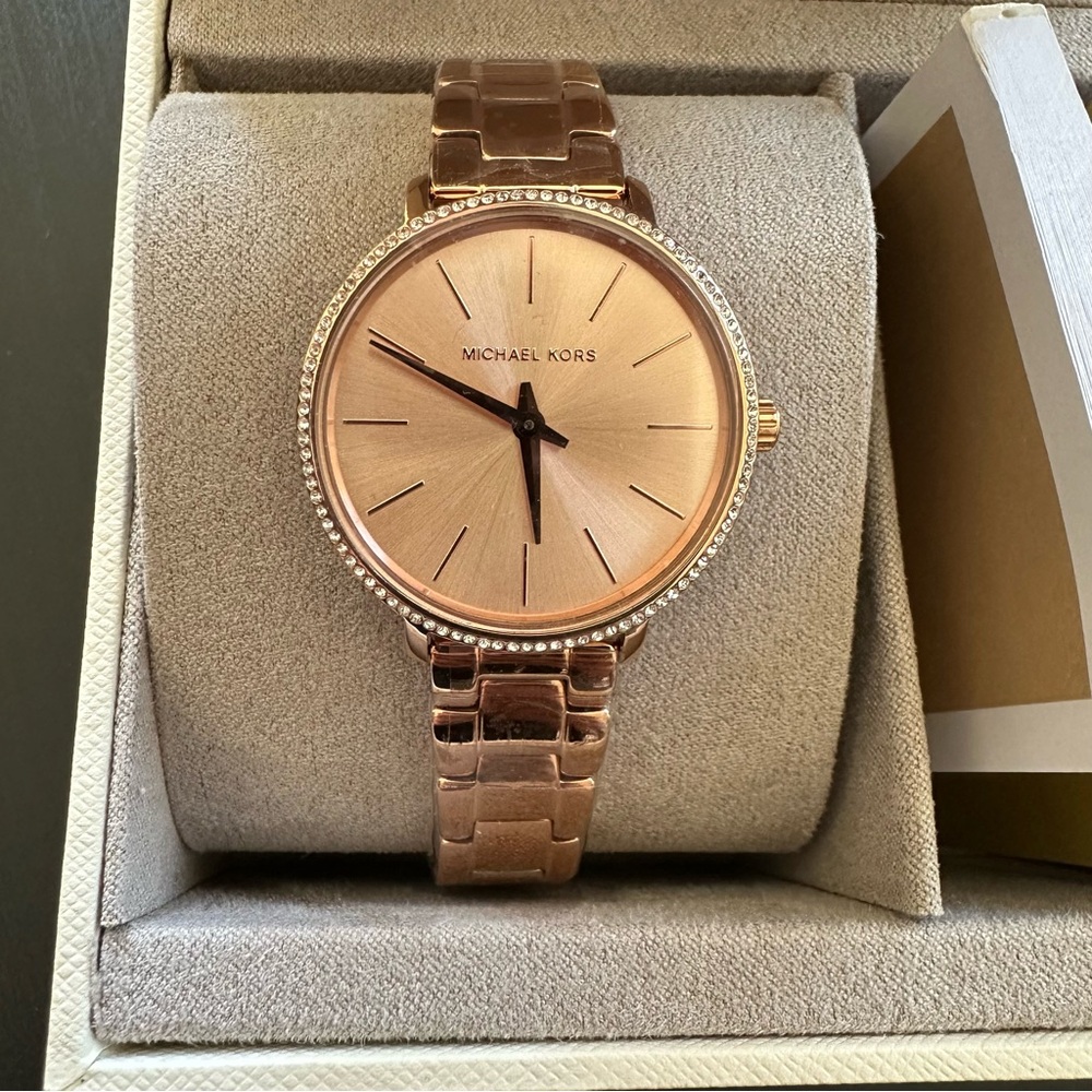 Michael Kors Rose Gold Watch